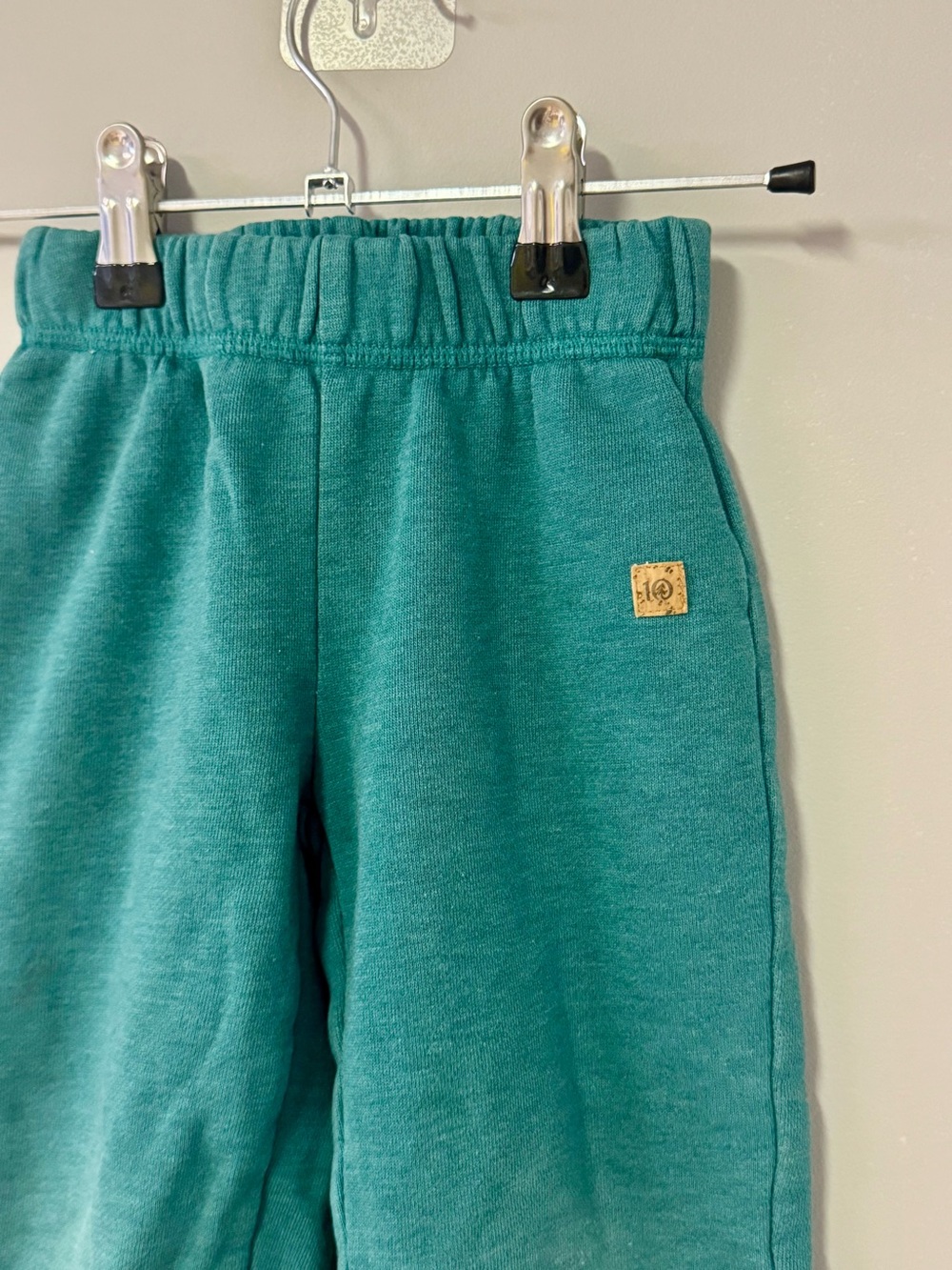 tentree Teal Kids Pull-On Sweatpants